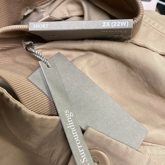 New! Soft Surroundings Bayside Shorts Plus size 2X (22W) - Picture 7 of 8